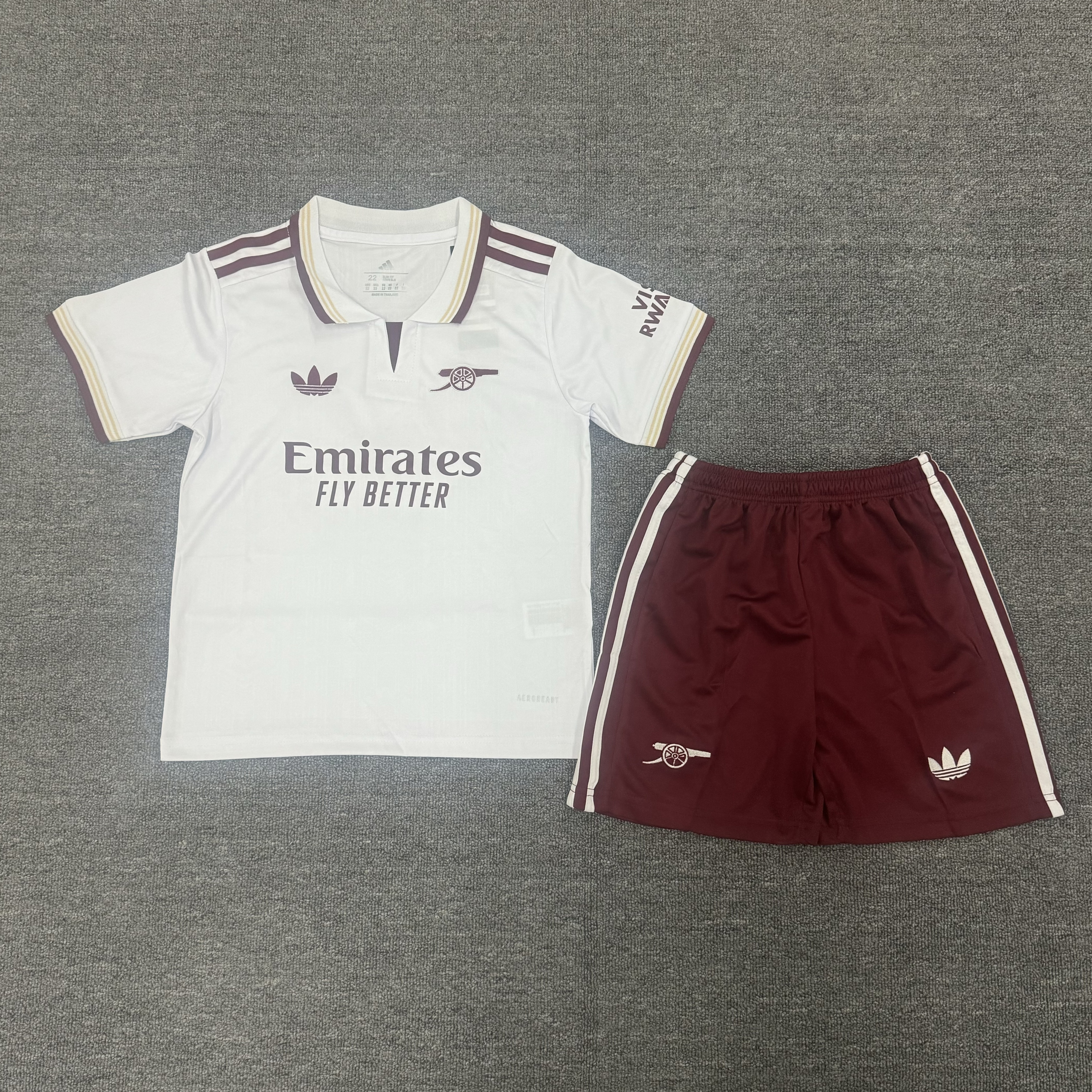 25-26 ASN Third Away Kids Suit  1:1 Thai Quality Football Kit