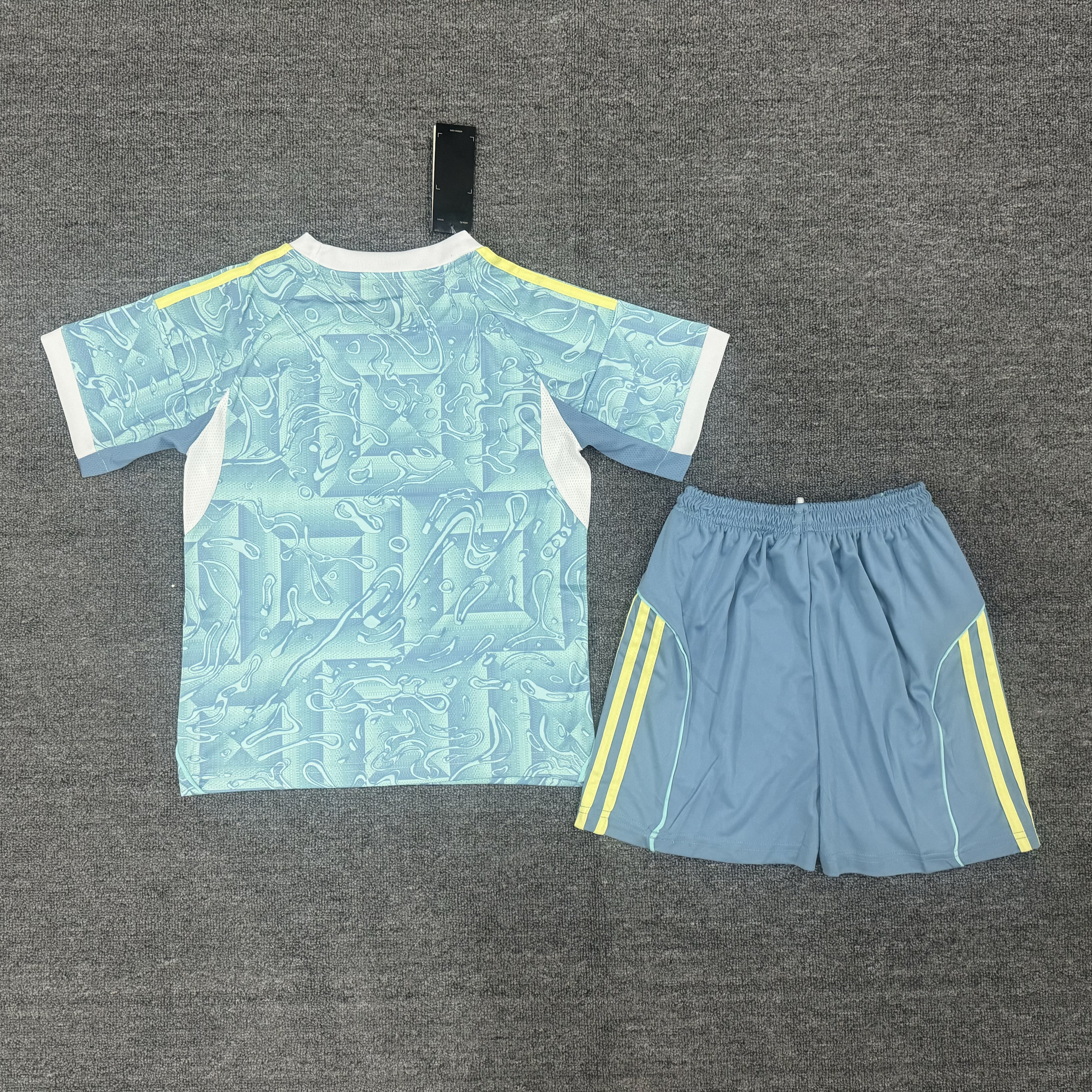25-26 JUV away Kids Suit  1:1 Thai Quality Football Kit