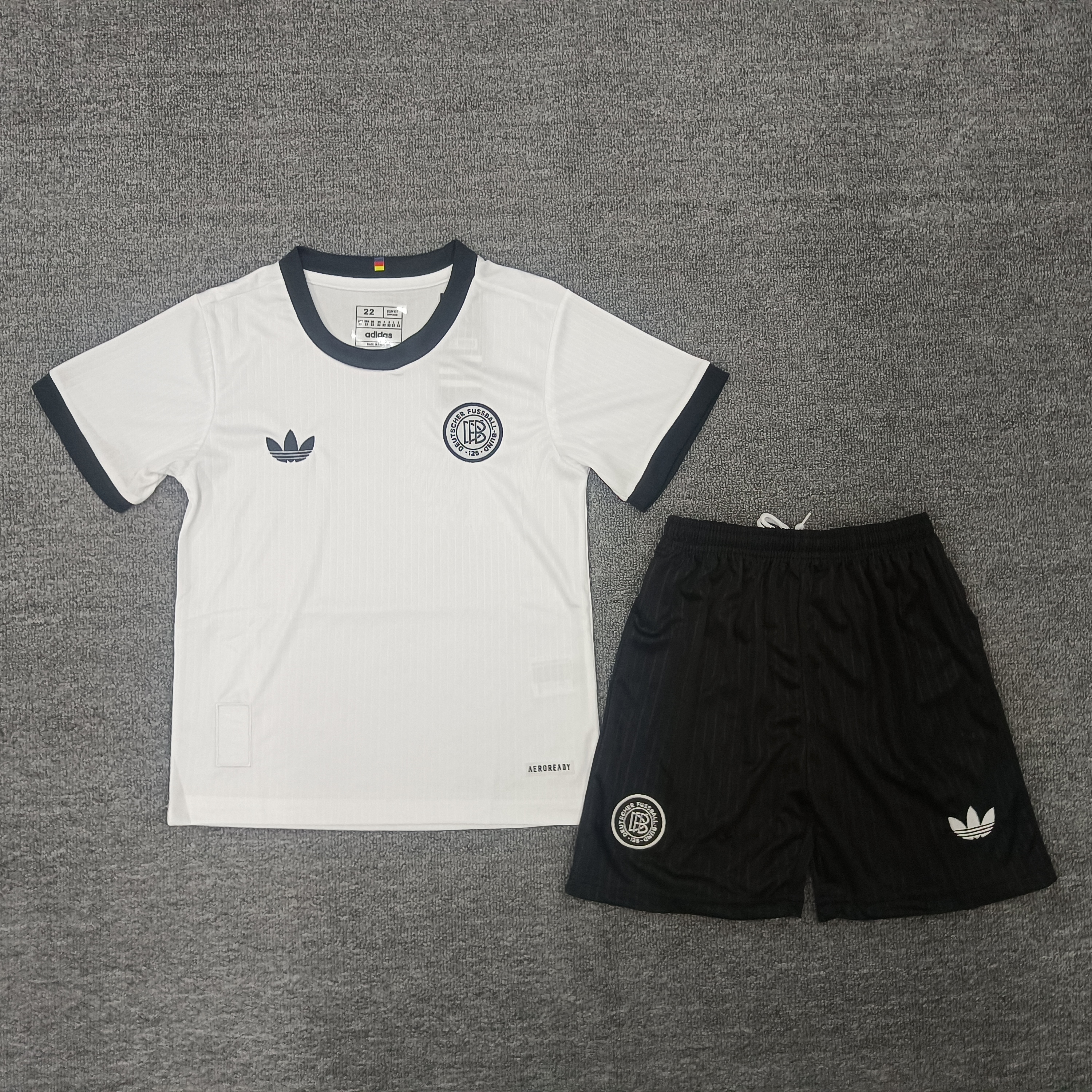 25-26 Germany 125th anniversary Kids Suit 1:1 Thai Quality Football Kit