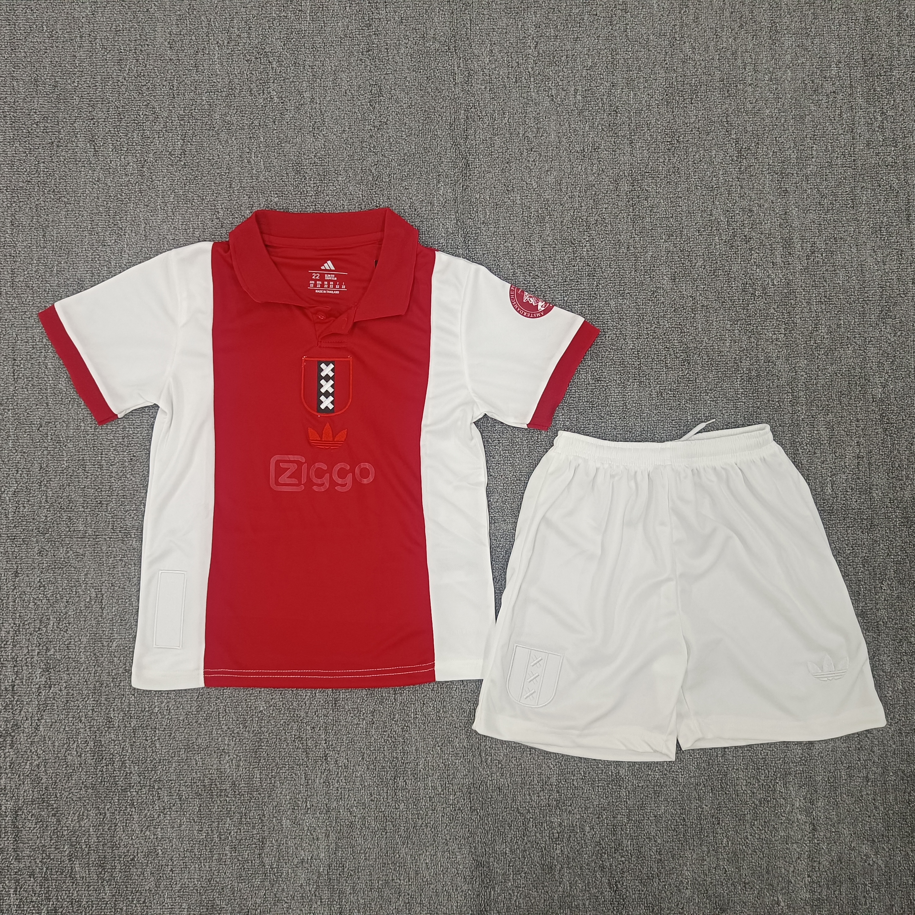 25-26 Ajax 125th anniversary Kids Suit  1:1 Thai Quality Football Kit
