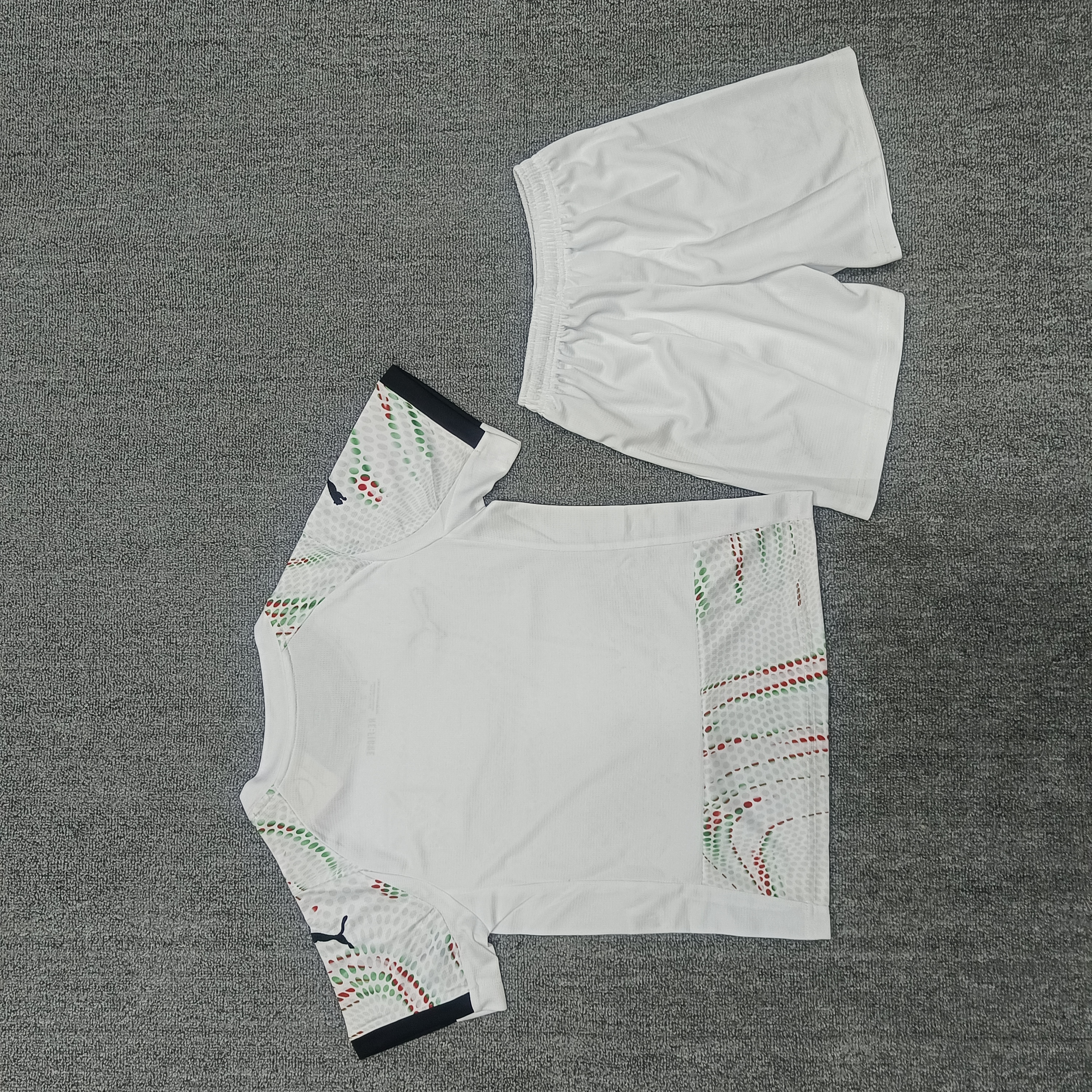 25-26 Portugal away Kids Suit  1:1 Thai Quality Football Kit