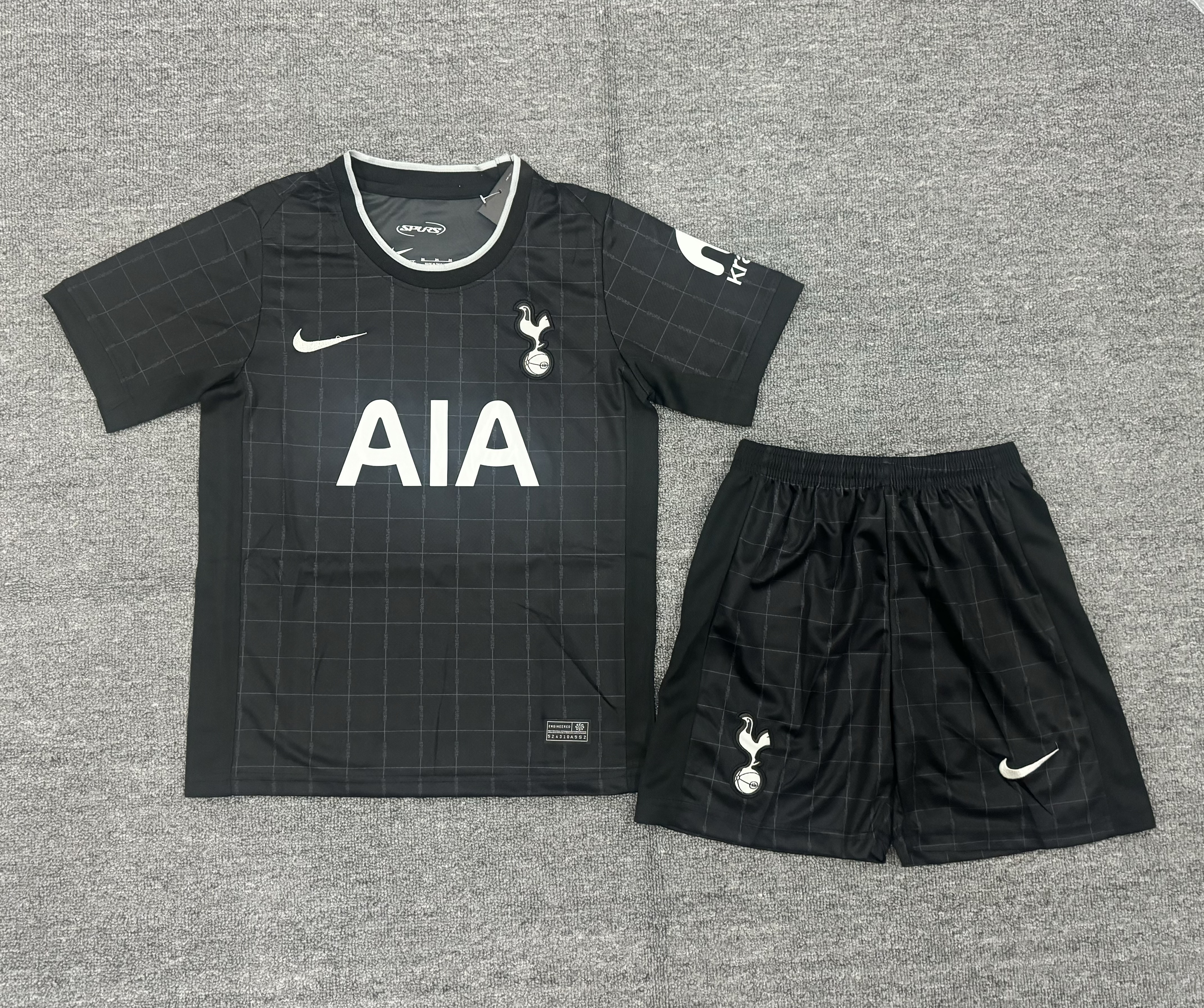 25-26 TOT away Kids Suit  1:1 Thai Quality Football Kit