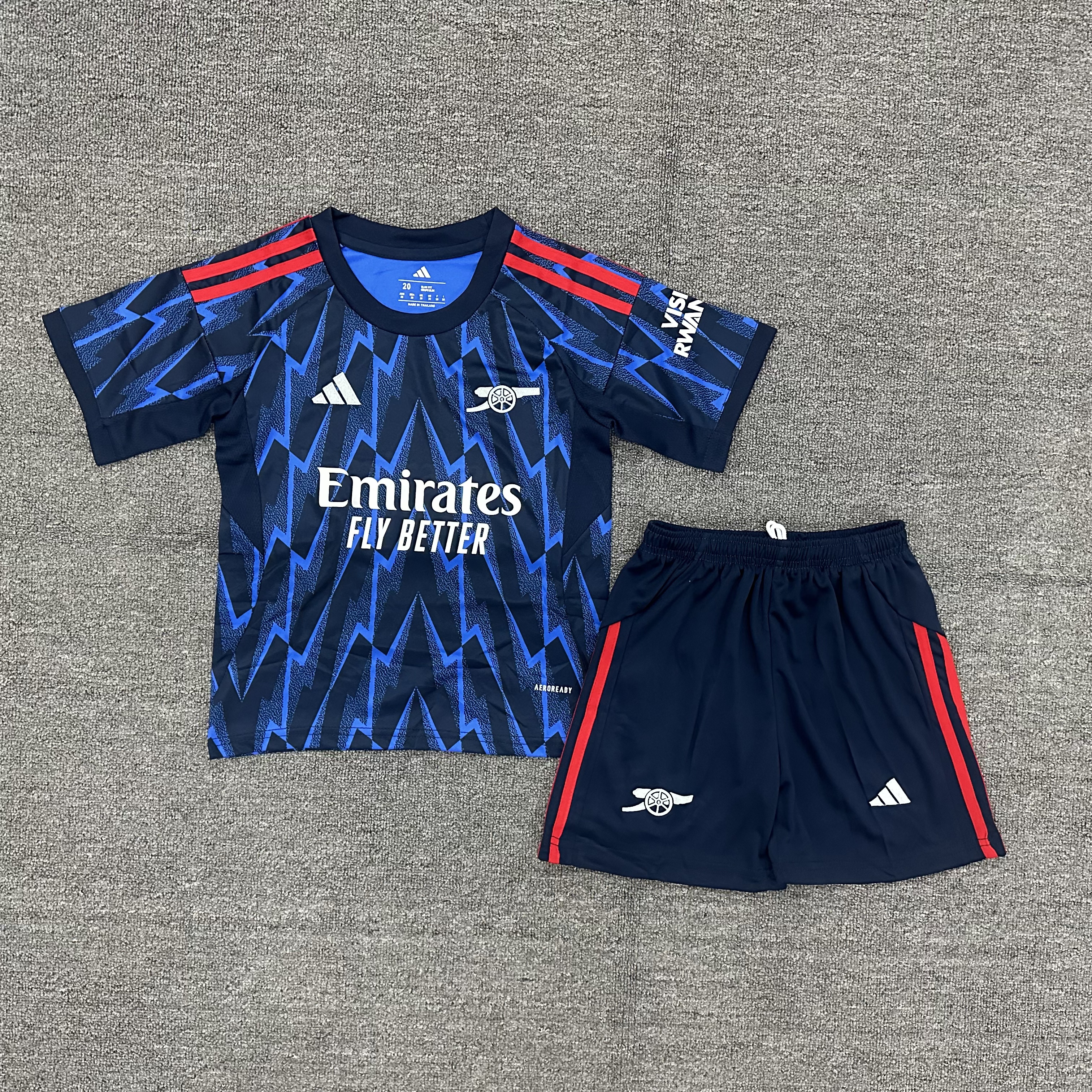 25-26 ASN away Kids Suit  1:1 Thai Quality Football Kit