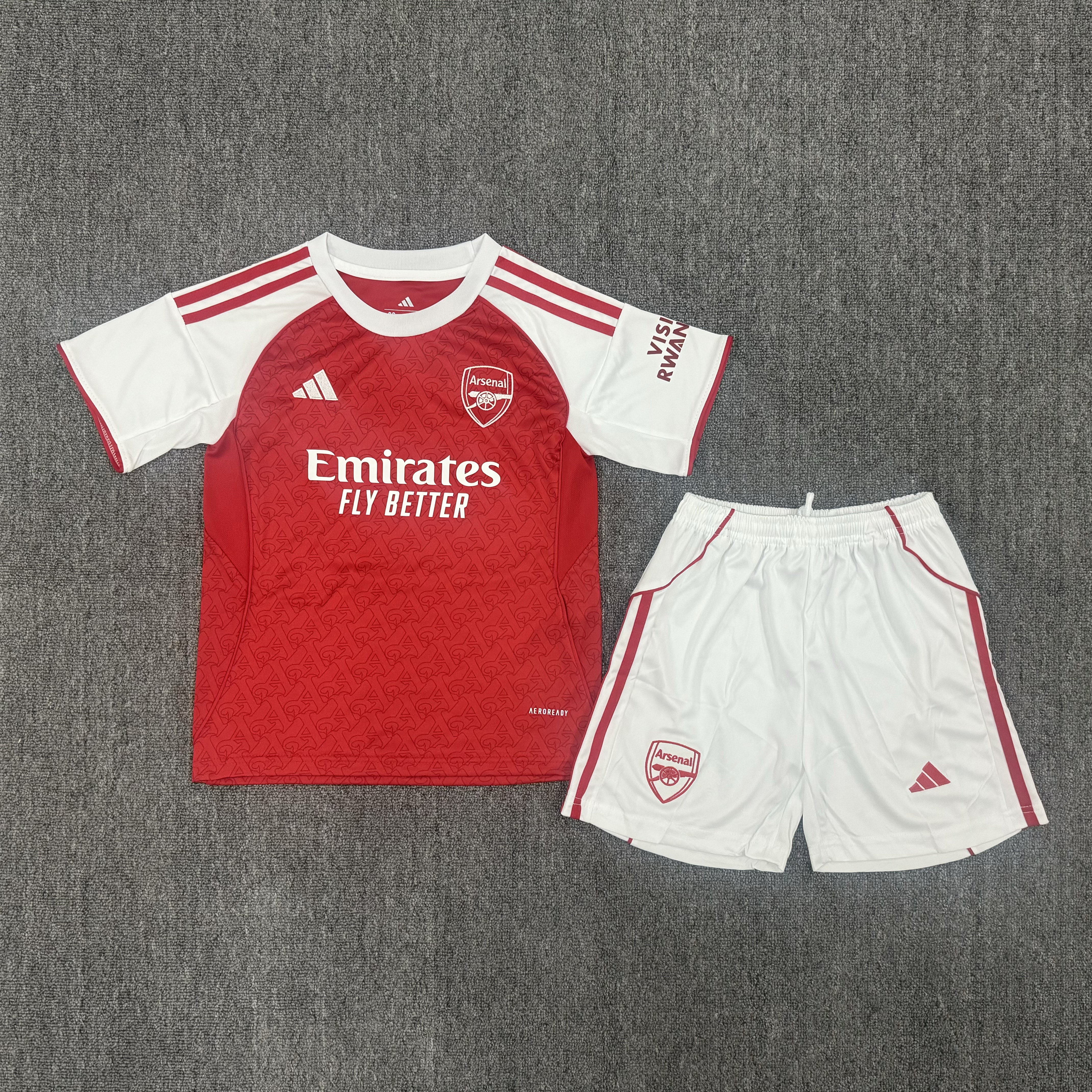 25-26 ASN home Kids Suit  1:1 Thai Quality Football Kit