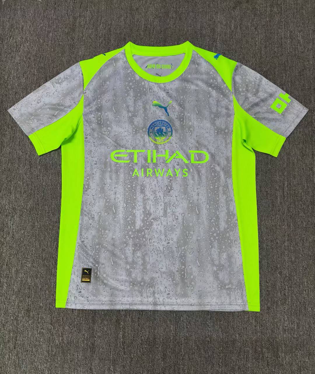 25-26 MCI third away jersey 1:1 Thai Quality Football shirt