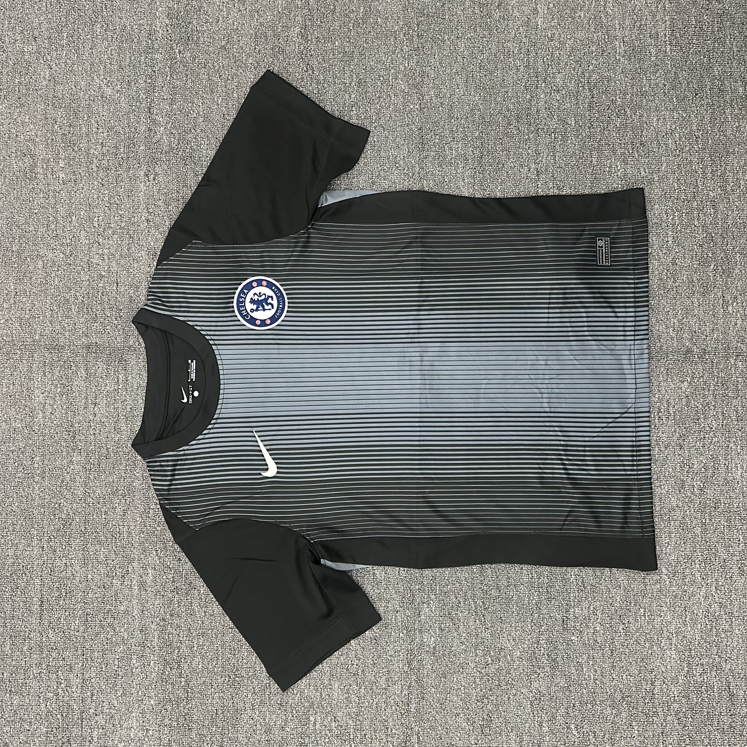 25-26 CHE black  Goalkeeperl jersey  1:1 Thai Quality Football shirt