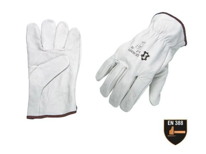 Gant Cuir Pleine Fleur T11