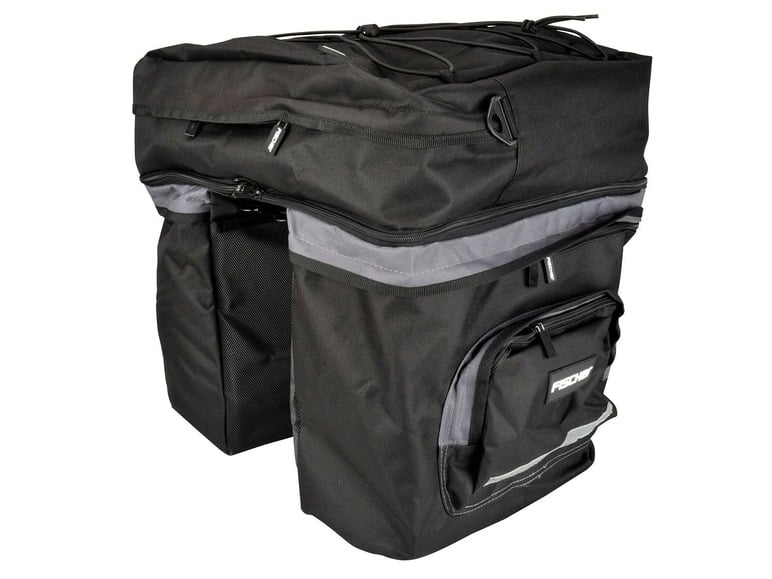 FISCHER FISCHER Gepäckträgertasche 3fach