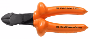Pince coupante isolee fil dur 192.18avse Facom