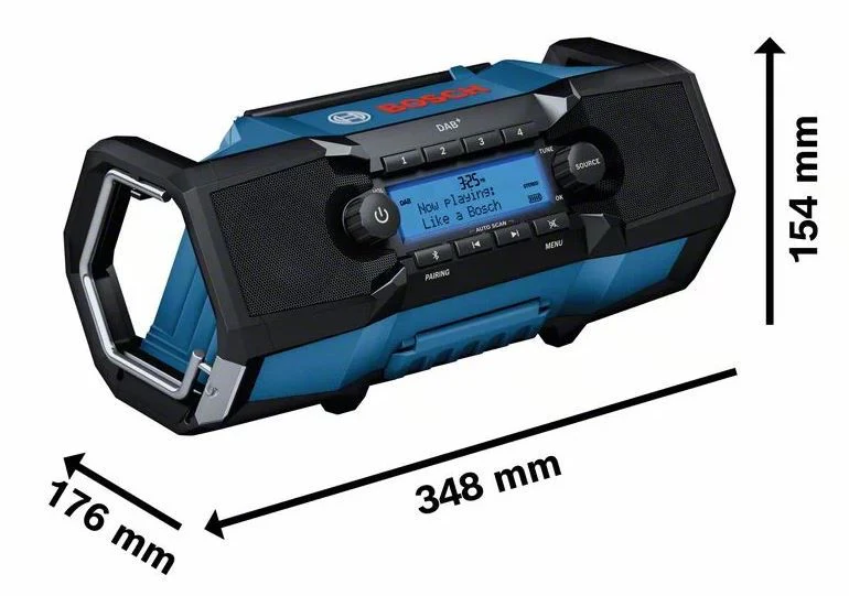 Radio de chantier bluetooth Bosch GPB 18V-2 SC 06014A3100