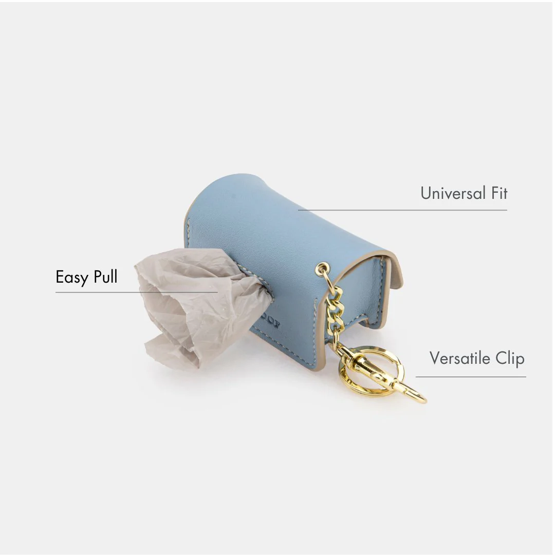 Waste Bag Holder - Vegan Leather - Bag Dispenser