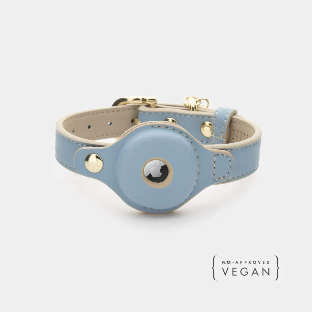 Collar - Air Tag Enabled - Vegan Leather - Cupertino