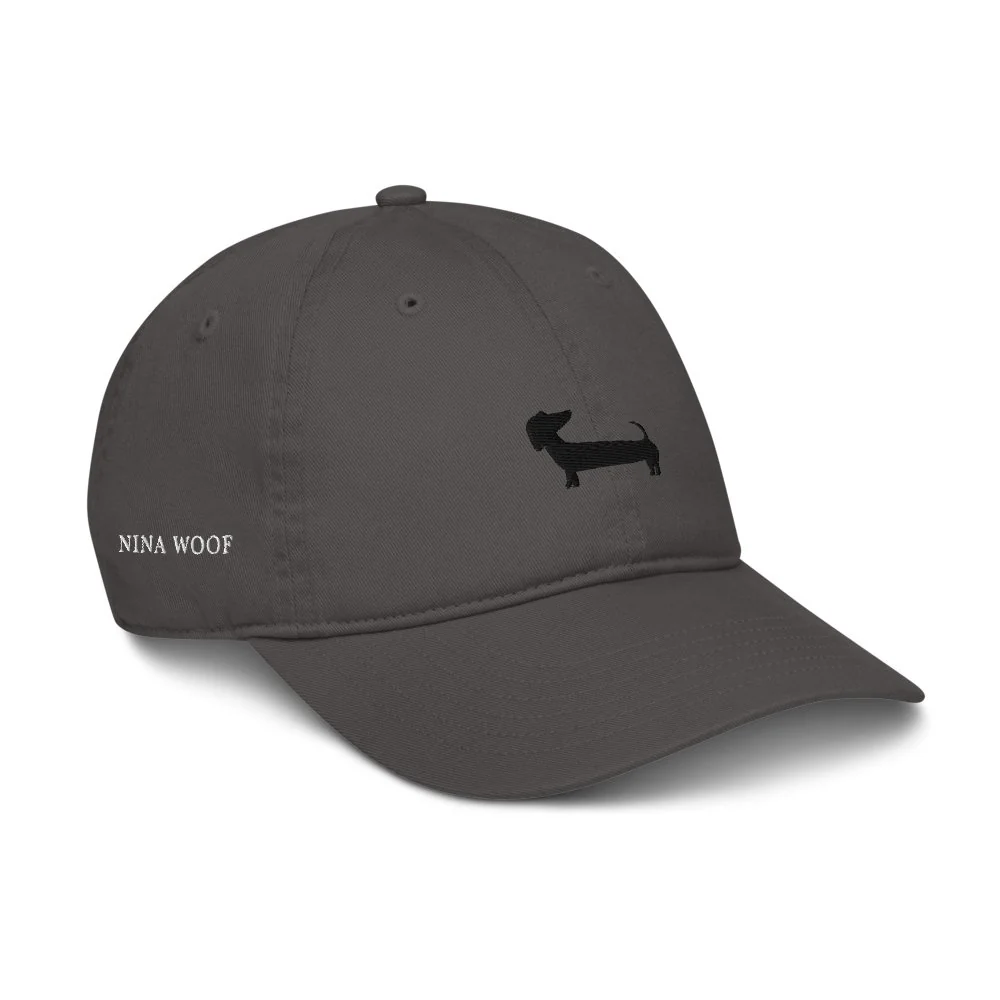 NW Dachshund Dad Hat - Black Embroidery