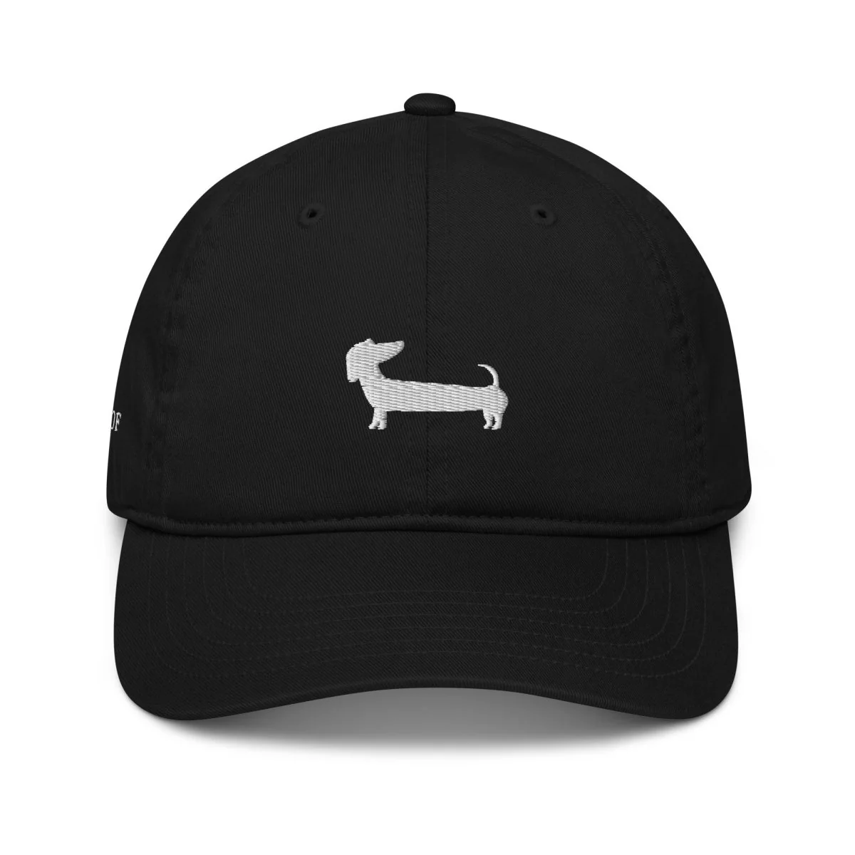 NW Dachshund Dad Hat - White Embroidery