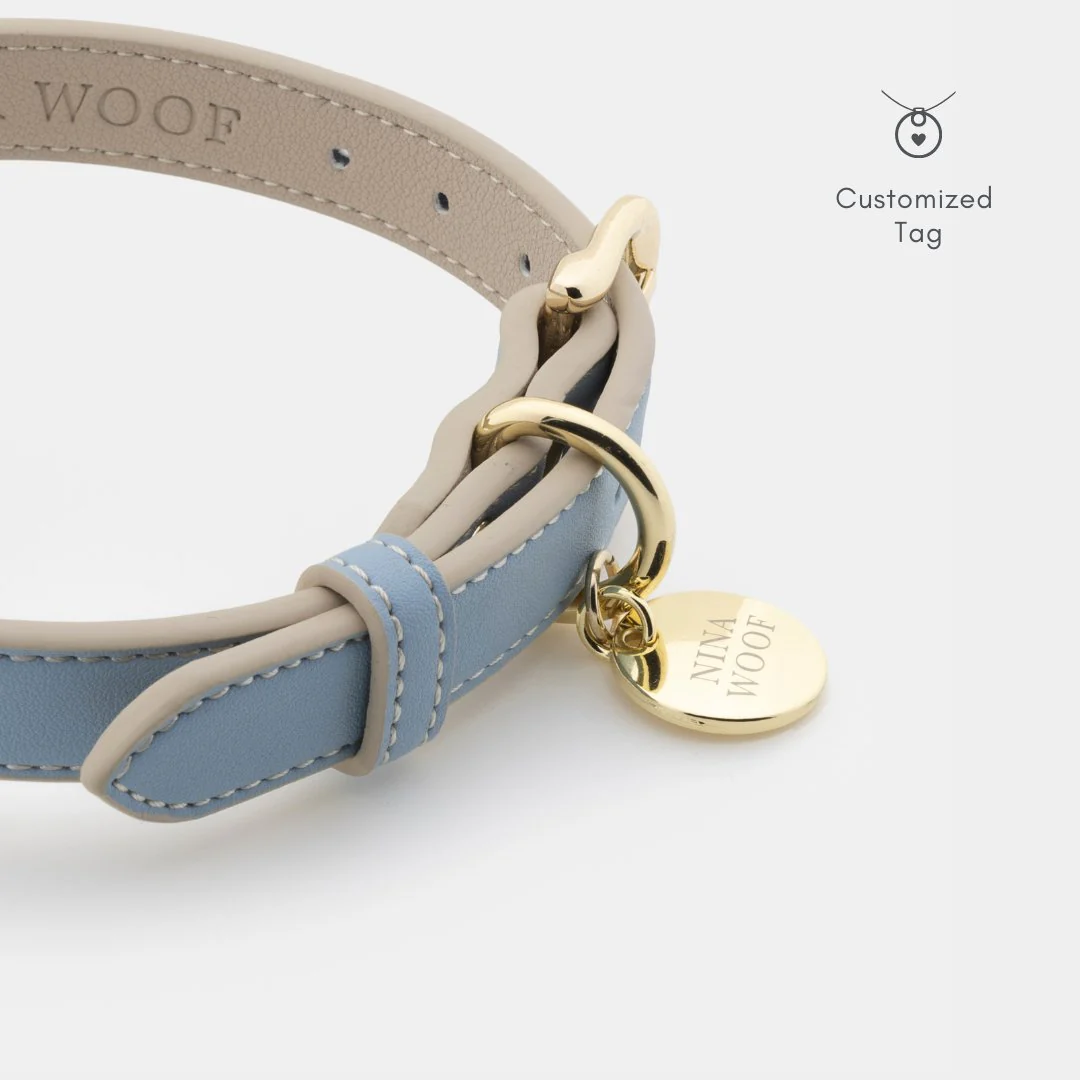 Collar - Air Tag Enabled - Vegan Leather - Cupertino