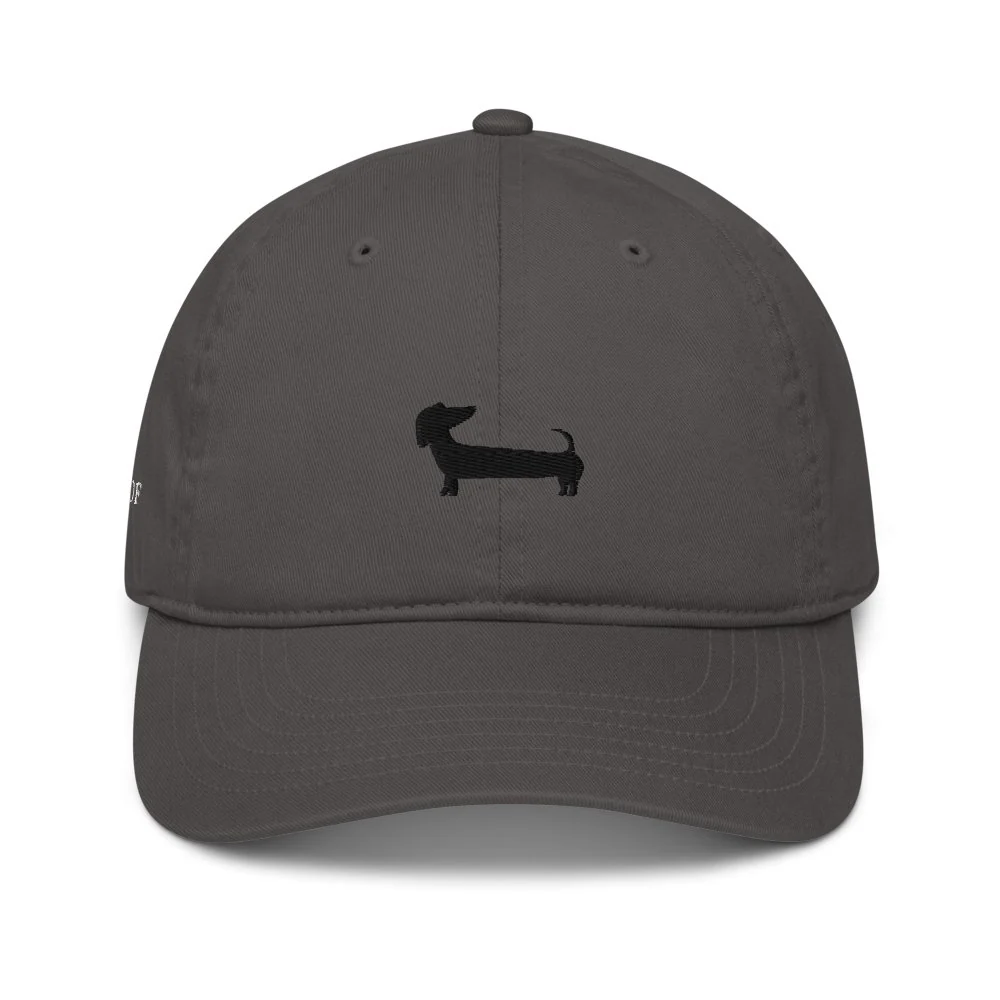 NW Dachshund Dad Hat - Black Embroidery