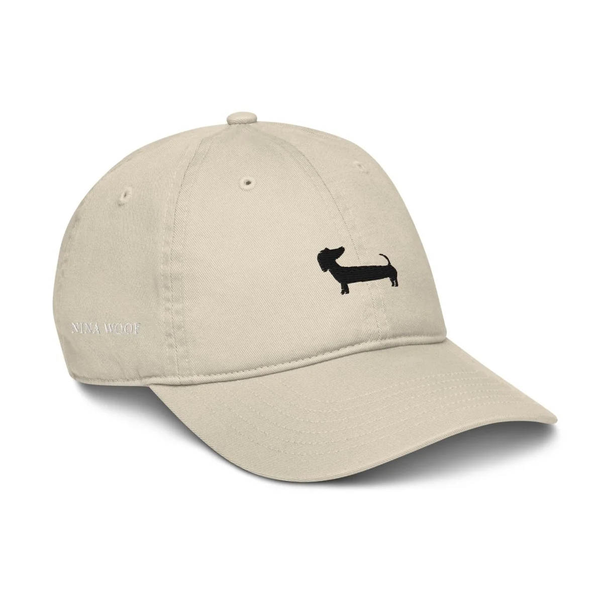 NW Dachshund Dad Hat - Black Embroidery