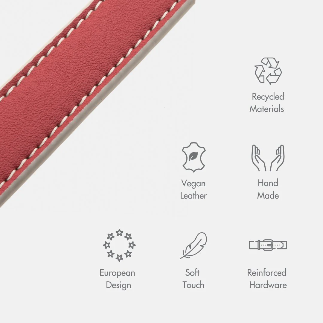 Leash 4ft - Vegan Leather - Copenhagen