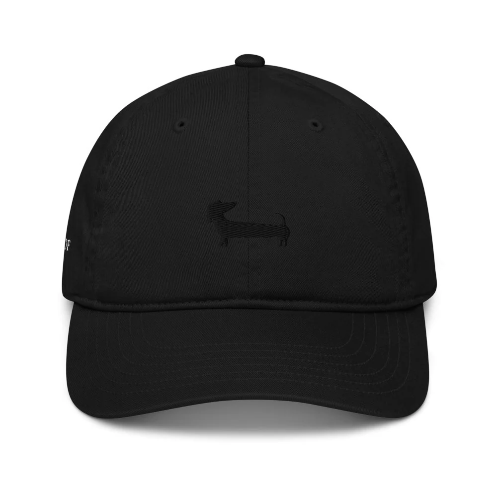 NW Dachshund Dad Hat - Black Embroidery