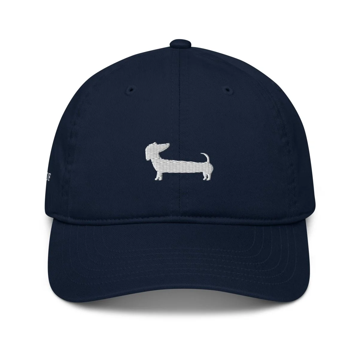 NW Dachshund Dad Hat - White Embroidery
