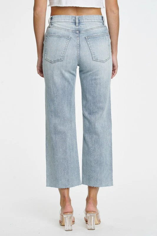 Dawn High Rise Crop Jean - Vibes