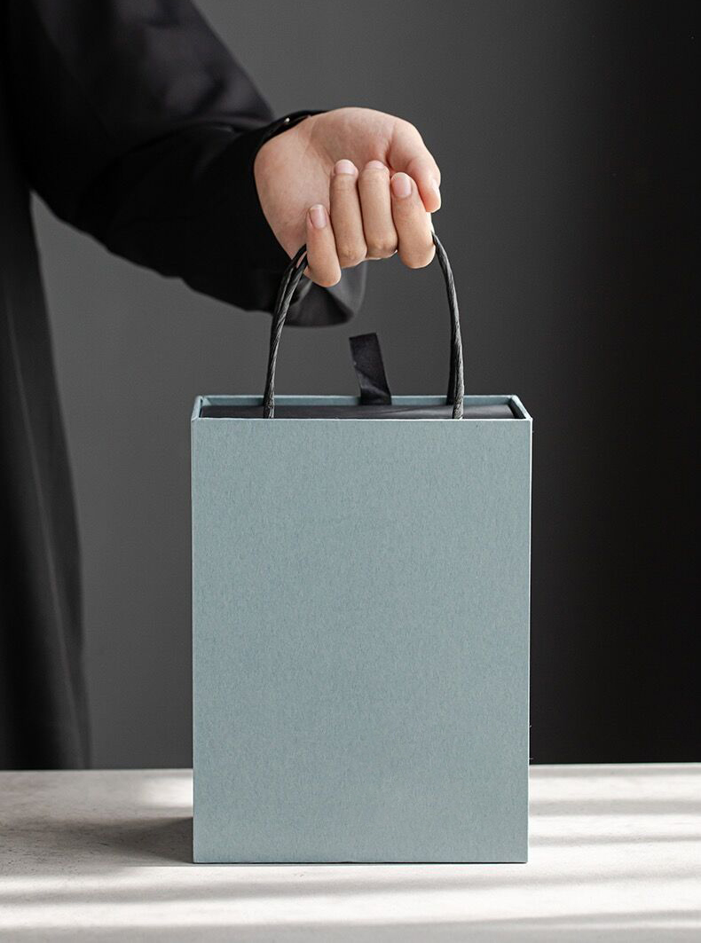 Summer SALE“Mountain” - Embossed Ceramic Tea Mug With Wooden Handle and Removable Infuser