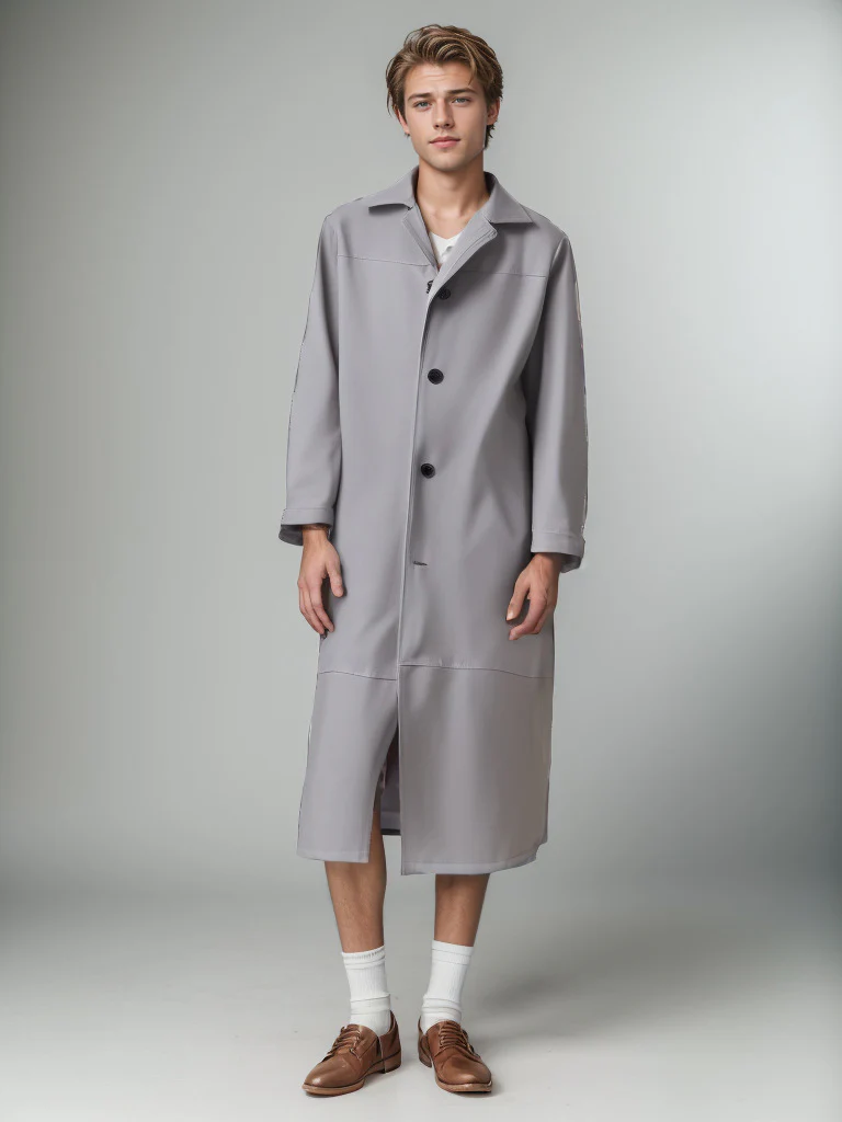 Fashion Slim Leather Plus Coat
