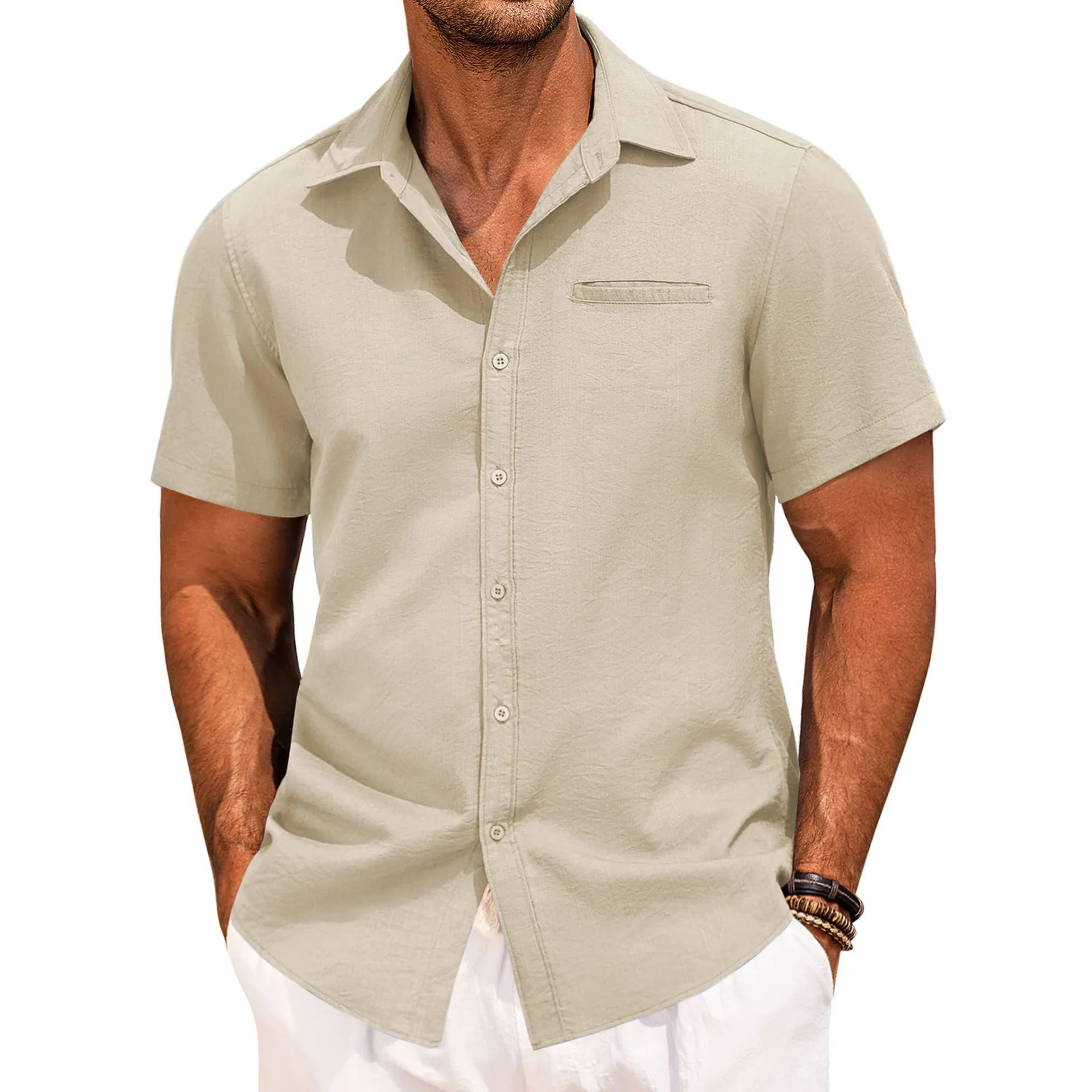 Men's Long Sleeve Button Down Shirt