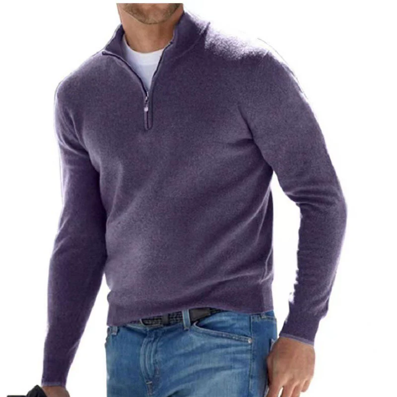 New spring long sleeved polo shirt