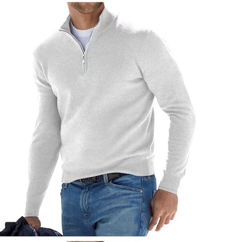 New spring long sleeved polo shirt