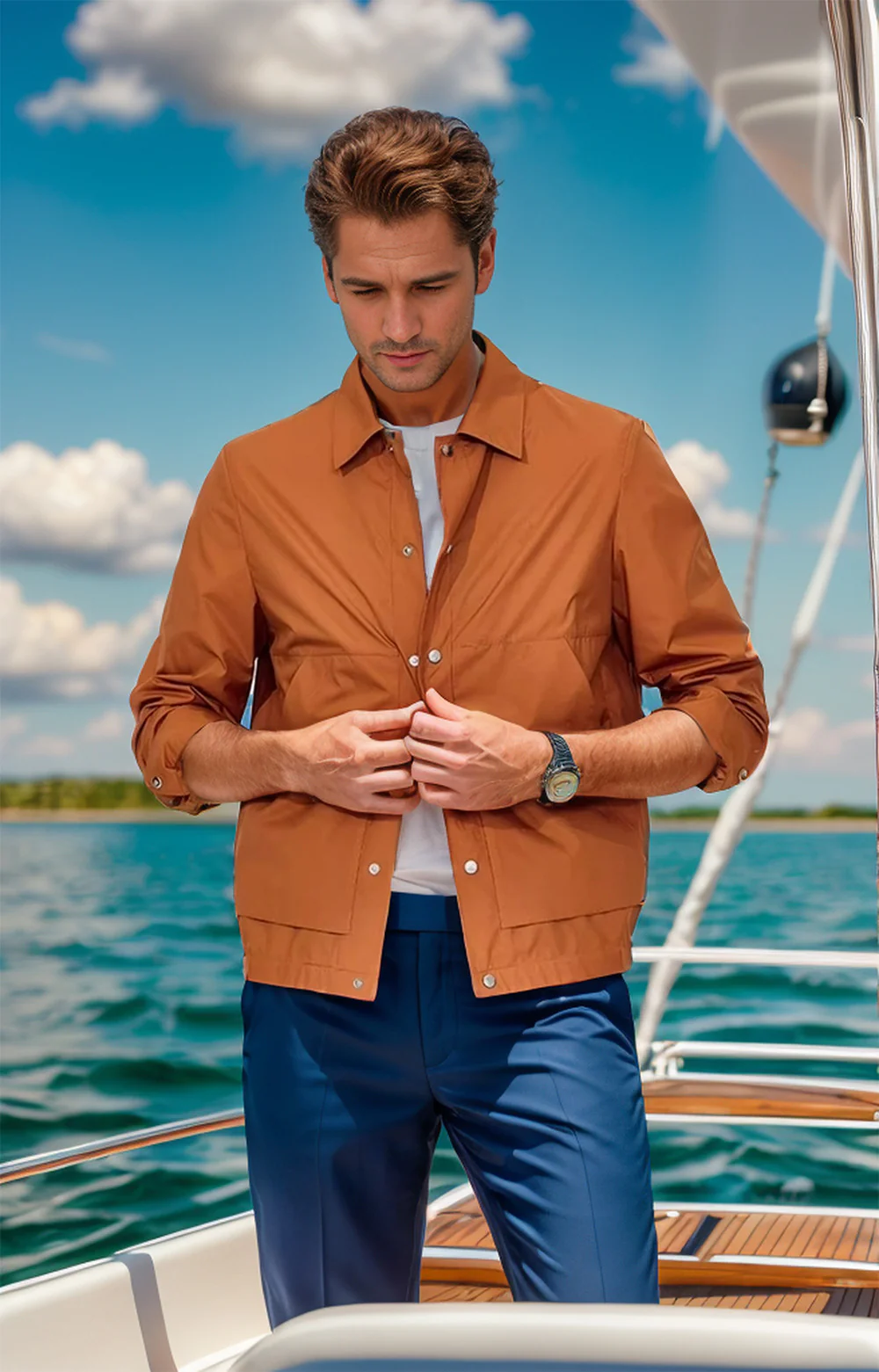 Simple Shirt Casual Jacket Coat