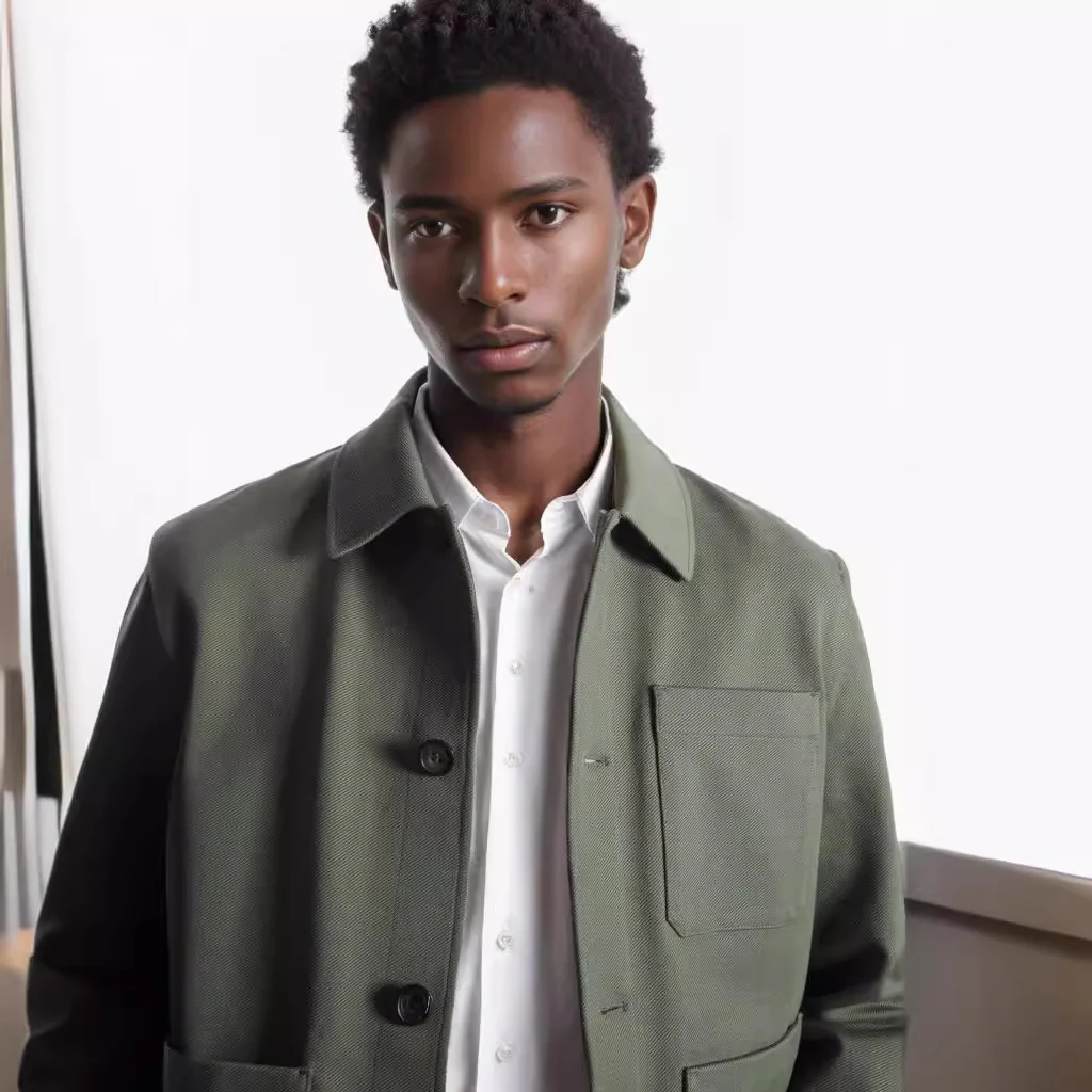 Stylish Lapel Work Style Jacket