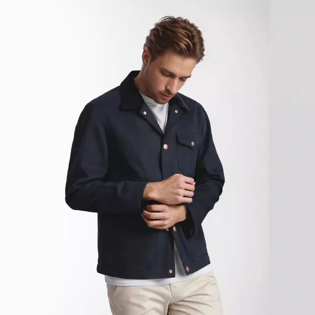 Men's Casual Lapel Work Style Jacket