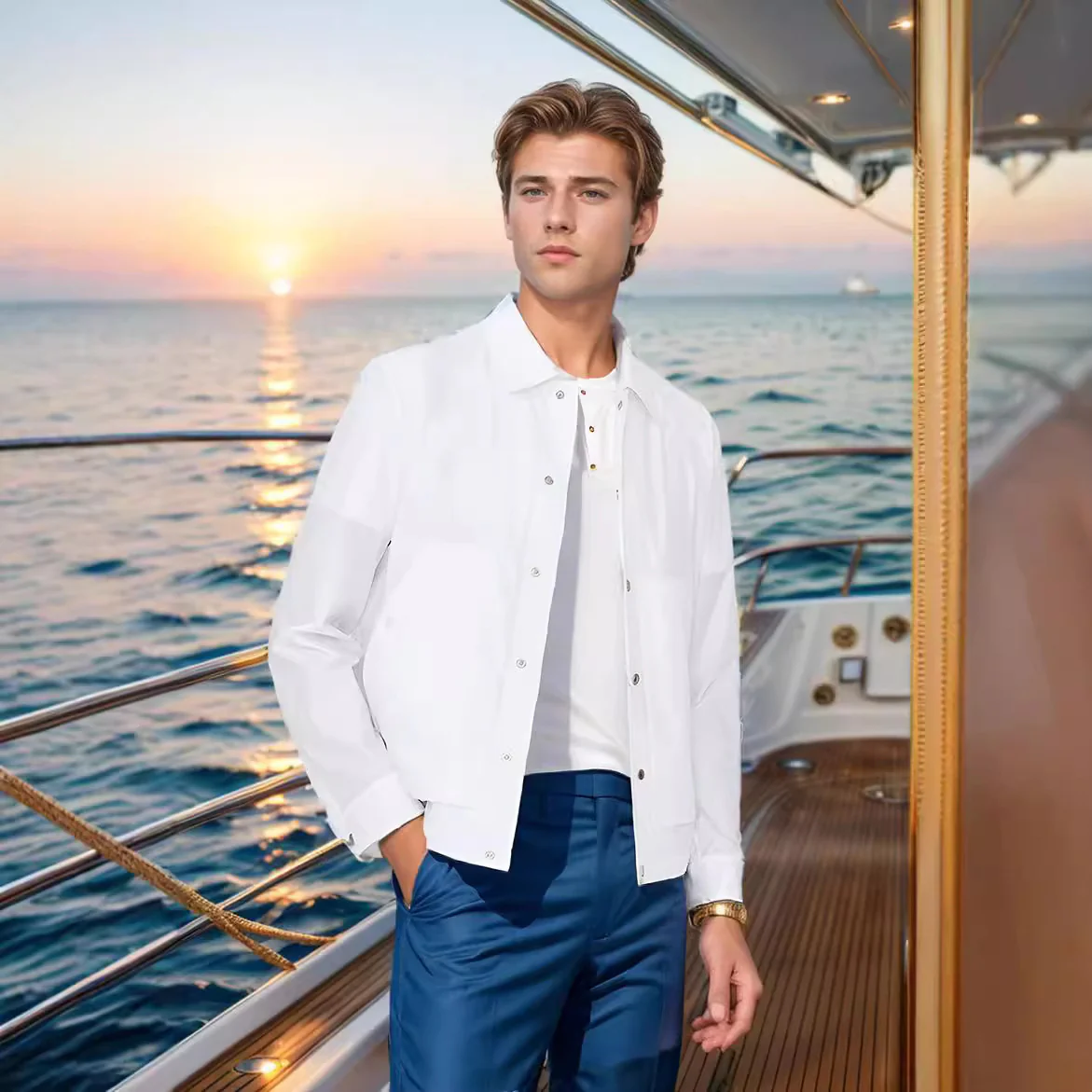 Simple Shirt Casual Jacket Coat