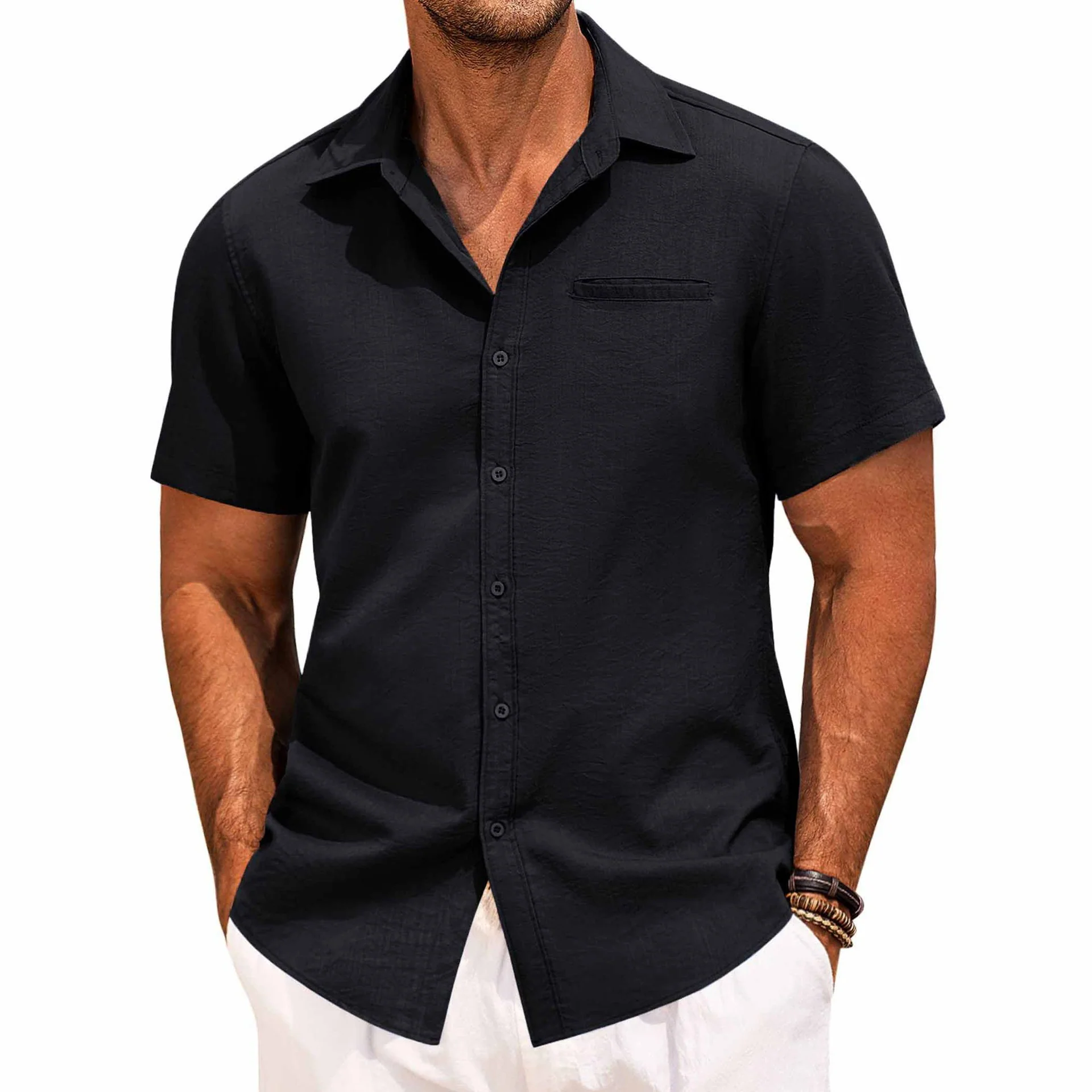 Men's Long Sleeve Button Down Shirt