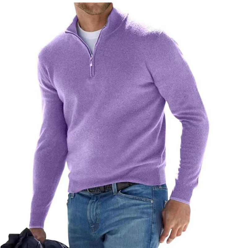 New spring long sleeved polo shirt