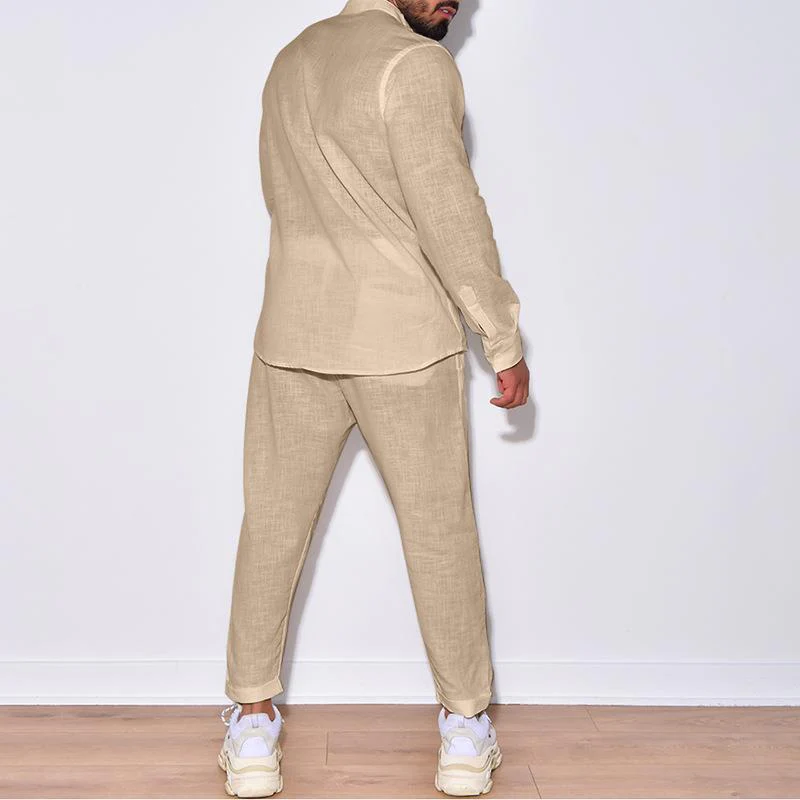 Fashion Workwear Trousers Two Piece Set