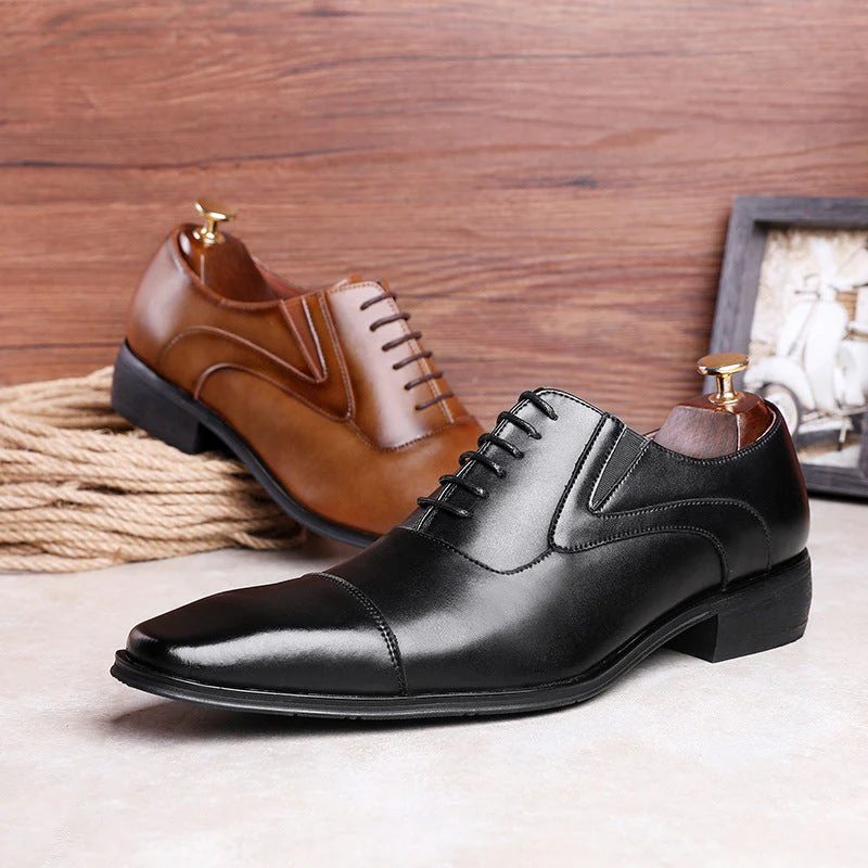 business dress pointed toe dress shoes（2 colors）