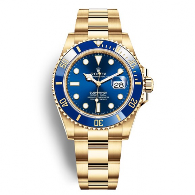 Submariner Date Solid 18k Yellow Gold Men's Watch