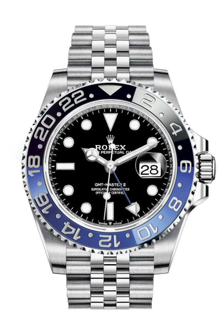 Rolex GMT-Master II Batman Batgirl Jubilee Men's Watch 126710blnr-0002