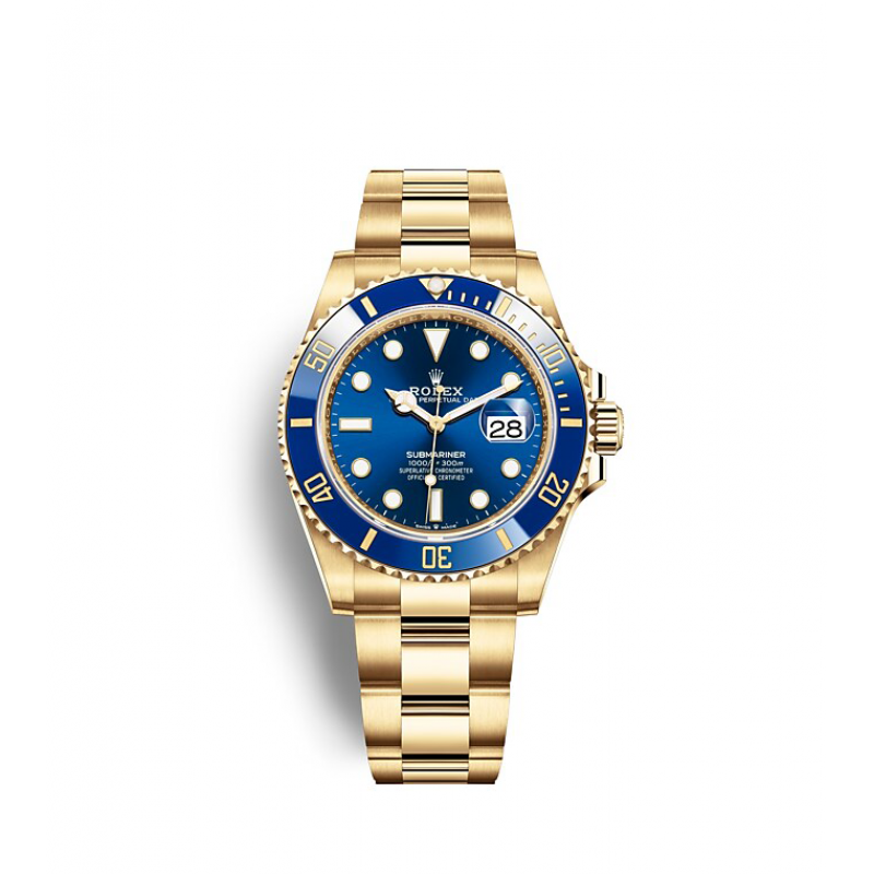 Submariner Date Solid 18k Yellow Gold Men's Watch