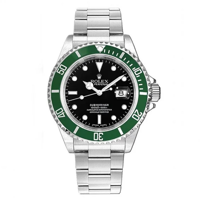 Submariner Date Kermit Green Bezel Men's Watch