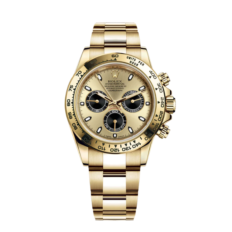 Rolex Daytona 18k Yellow Gold Oyster 40 mm 116508