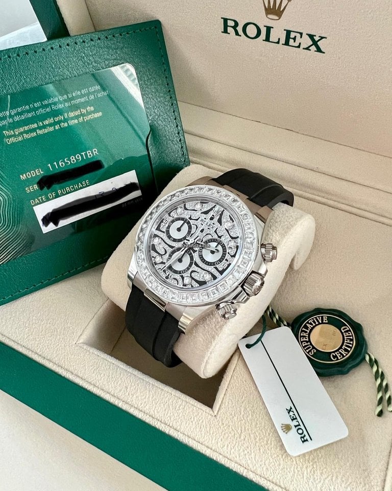 Rolex Daytona 116589TBR White Gold 40mm