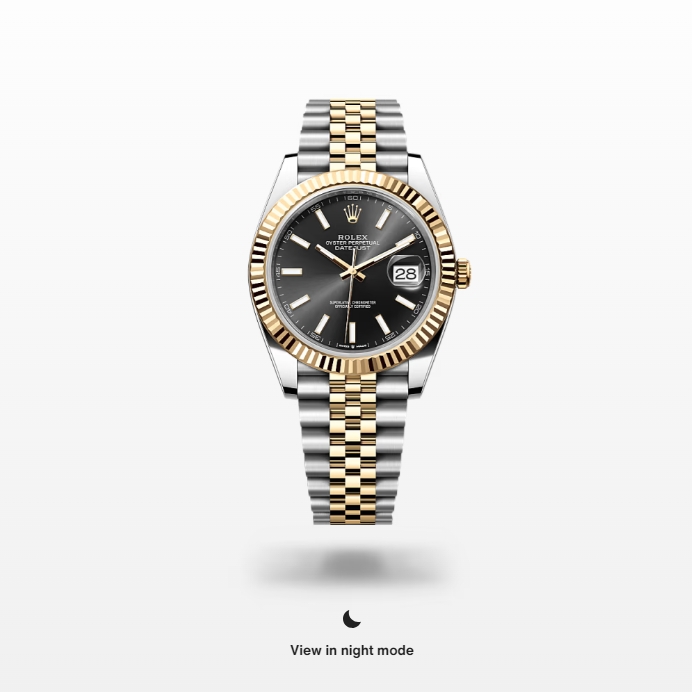 Rolex Datejust 41 Two Tone Oystersteel and yellow gold Black Dial 126333-0014