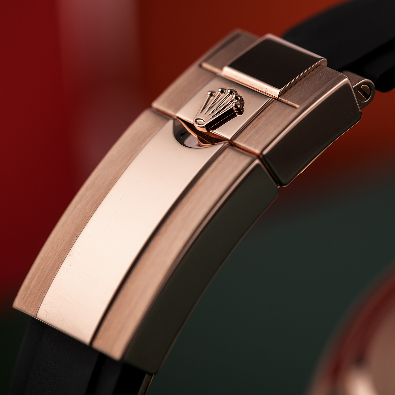 Rolex Cosmograph Daytona Everose Gold Chocolate Oysterflex M116515LN-0041