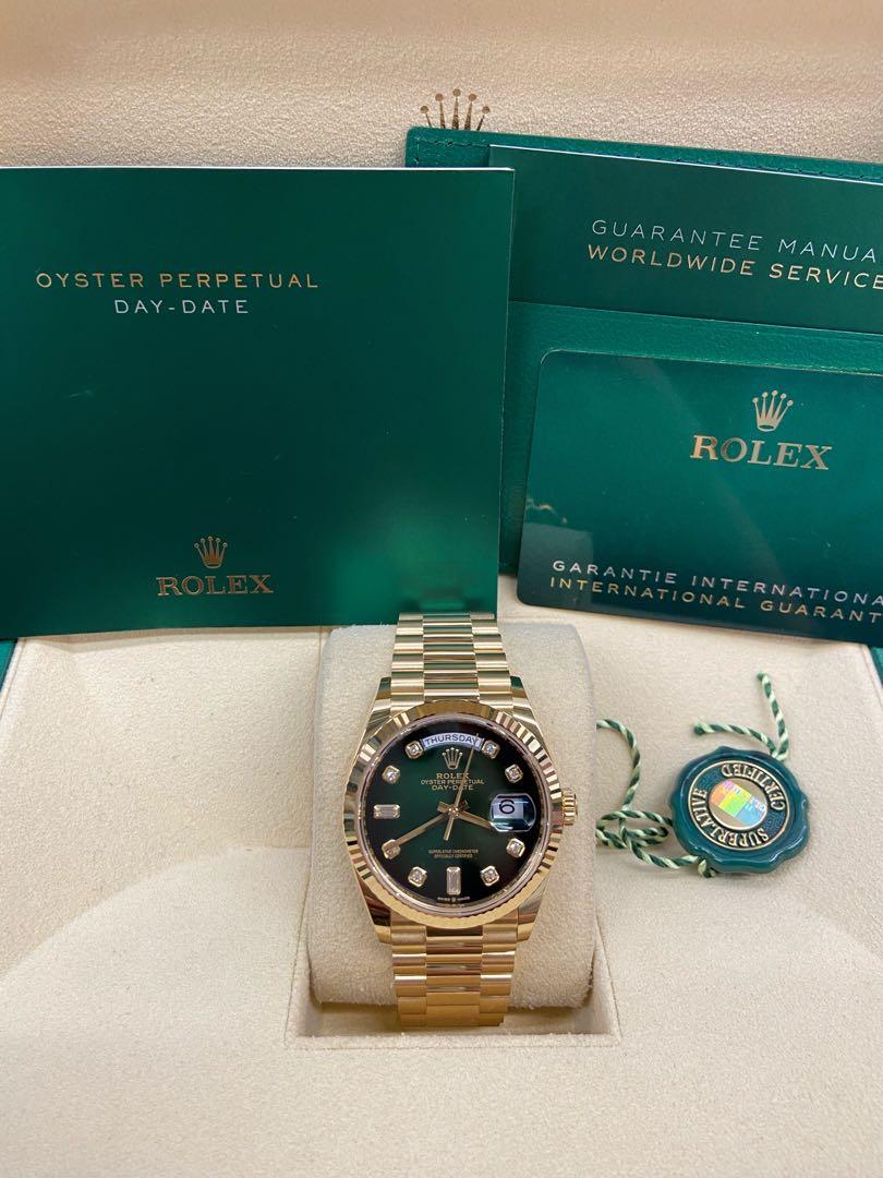 Rolex Oyster Perpetual DAY-DATE 36 m128238-0037