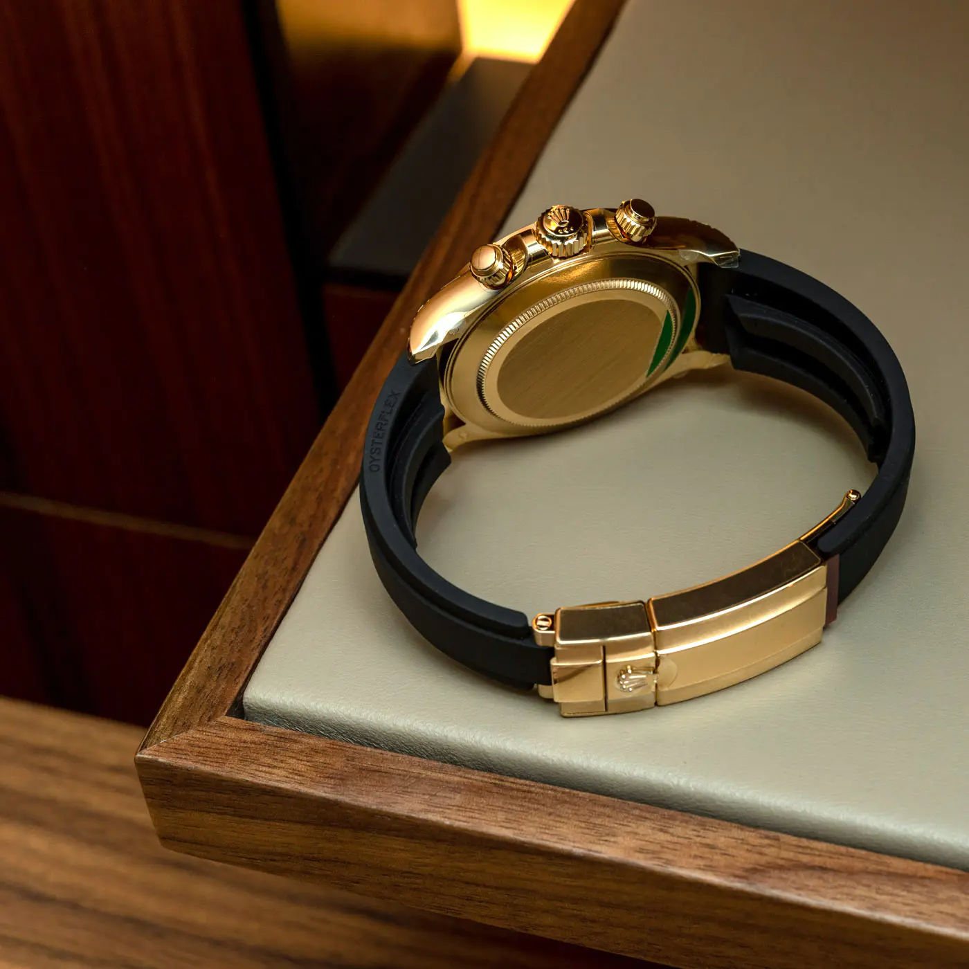 Rolex Cosmograph 116588TBR Daytona Yellow Gold Eye of Tiger 40mm