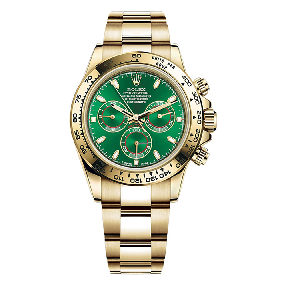 Rolex Daytona 18k Yellow Gold Oyster 40 mm 116508