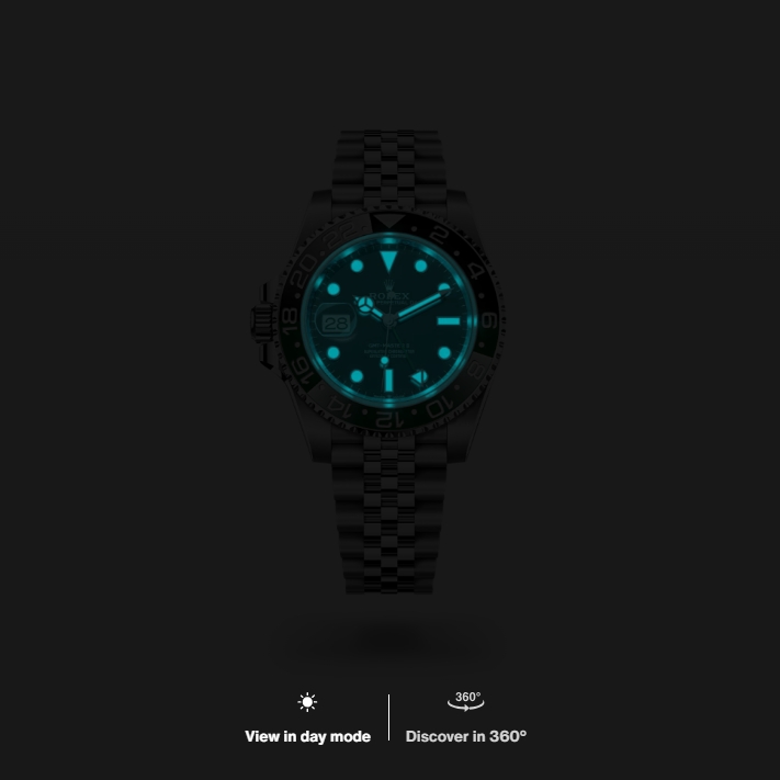 Rolex GMT-Master II With A Green And Black Bezel 126720VTNR 40 mm